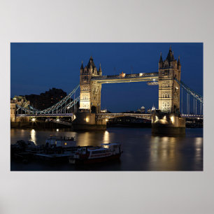 Poster Tower Bridge, Londres, Angleterre