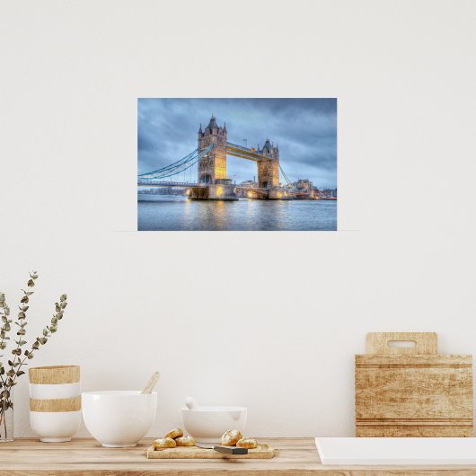 Poster Tower Bridge (sans frontière) (Cuisine)