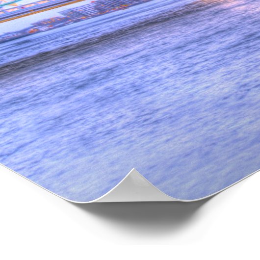 Poster Tower Bridge sans frontière (Coin)