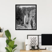 Poster Tower Falls Yellowstone 1899 (Bureau à domicile)
