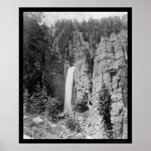 Poster Tower Falls Yellowstone 1899