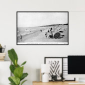 Poster Tower Hill Près De Trois Chênes, Michigan (Bureau à domicile)