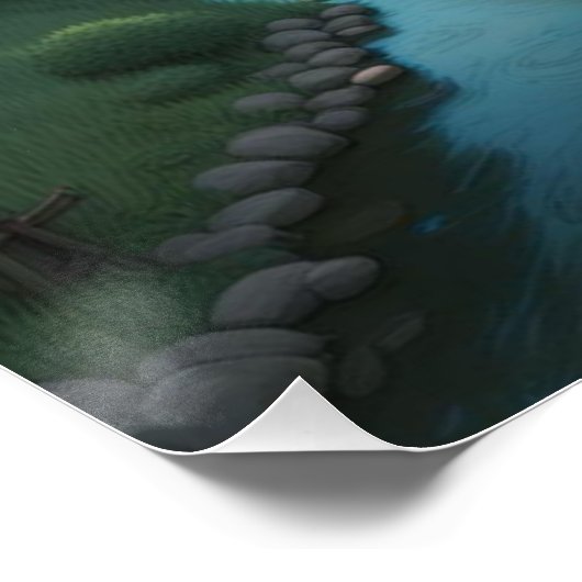 Poster Town & River (Coin)