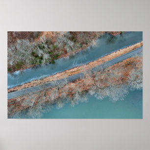 Poster Towpath Park Schuylkill River PA