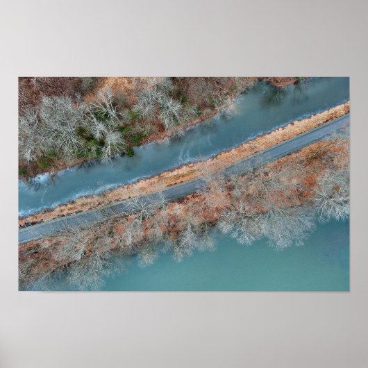 Poster Towpath Park Schuylkill River PA (Devant)