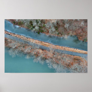 Poster Towpath Park Schuylkill River PA