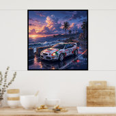 Poster Toyota Celica GT-Four (Cuisine)