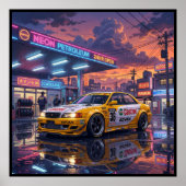 Poster Toyota Chaser JTCC (Devant)
