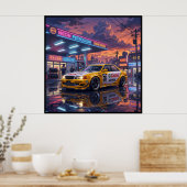 Poster Toyota Chaser JTCC (Cuisine)