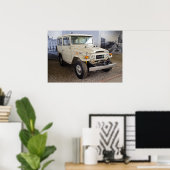 Poster Toyota Land Cruiser BJ40 (Bureau à domicile)