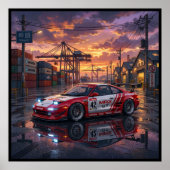 Poster Toyota MR2 GT (Devant)