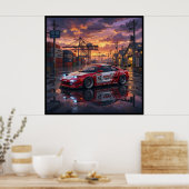 Poster Toyota MR2 GT (Cuisine)