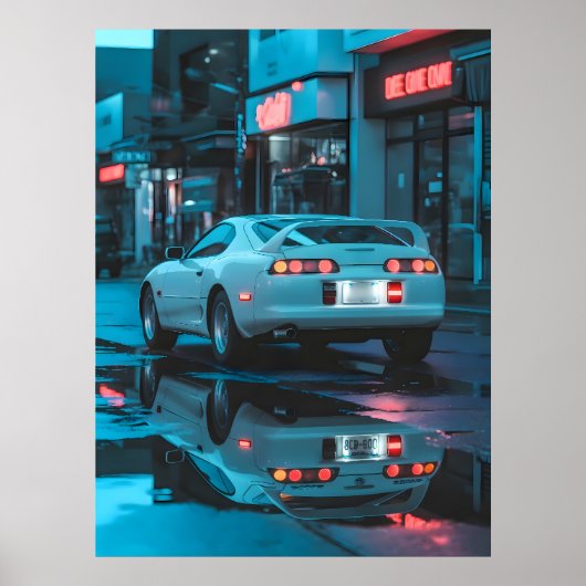 Poster Toyota Supra (Devant)