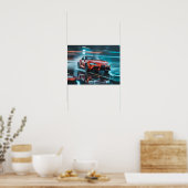 Poster Toyota Supra (Cuisine)