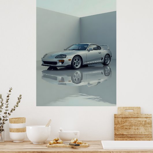 Poster Toyota Supra (Cuisine)