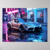 Poster Toyota Supra (Devant)