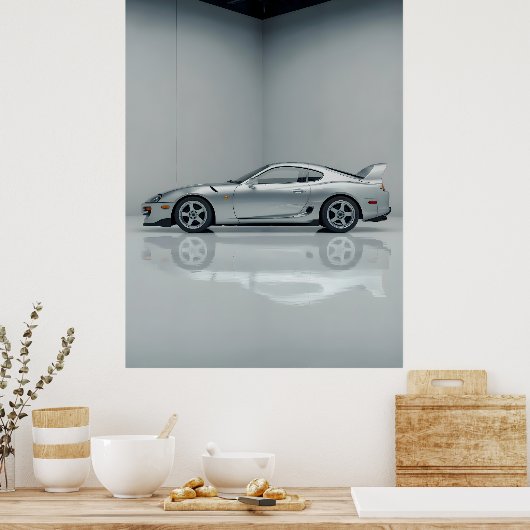 Poster Toyota Supra (Cuisine)