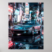 Poster Toyota Supra (Devant)