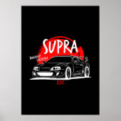 Poster Toyota Supra Mk4 (Devant)