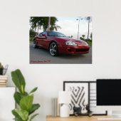 Poster Toyota Supra MKIV (Bureau à domicile)
