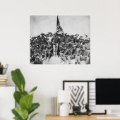 Poster TR et Rough Riders (Bureau à domicile)