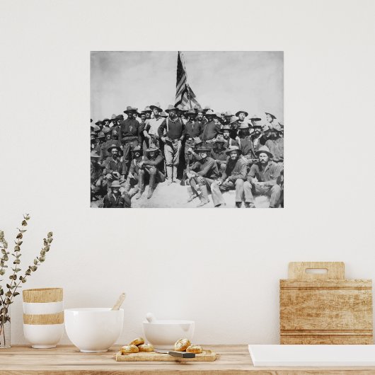 Poster TR et Rough Riders (Cuisine)