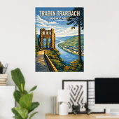 Poster Traben-Trarbach Vintage Travel (Bureau à domicile)