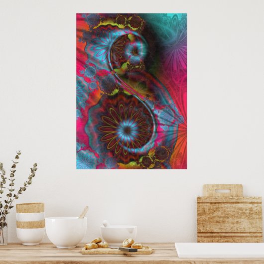 Poster tracé perdu (Cuisine)