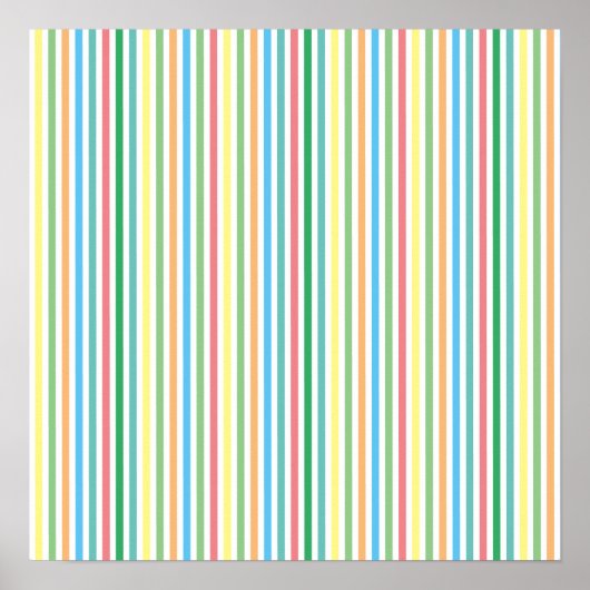 Poster Traces de lignes (Devant)