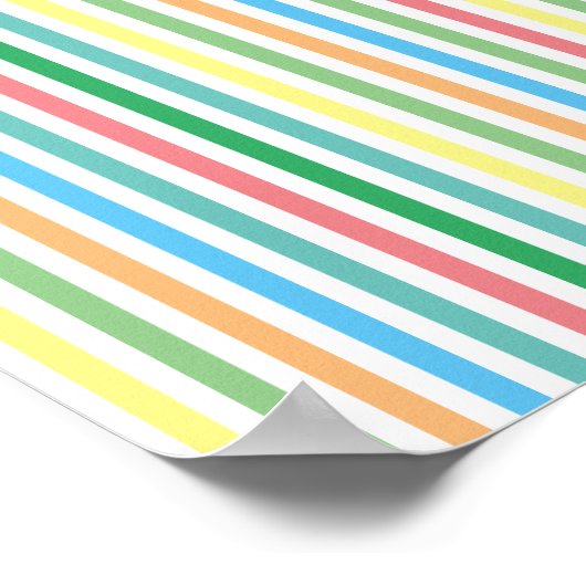 Poster Traces de lignes (Coin)