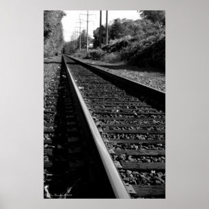 Poster Traces ferroviaires Imprimer