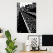Poster Traces ferroviaires Imprimer (Bureau à domicile)