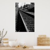 Poster Traces ferroviaires Imprimer (Cuisine)