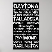 Poster Traces Raciales À Travers L'Amérique (Devant)