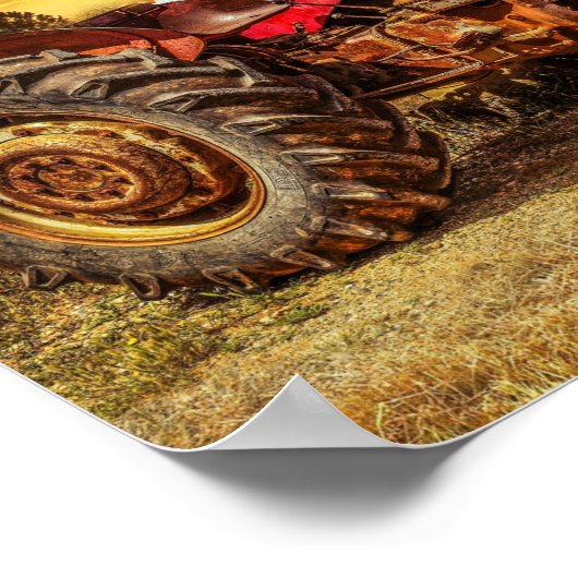 Poster Traceur de la ferme rouge (Coin)