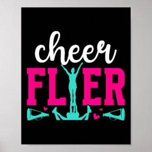 Poster Tract à pom-pom girls Tract à cheerleaders Tract à