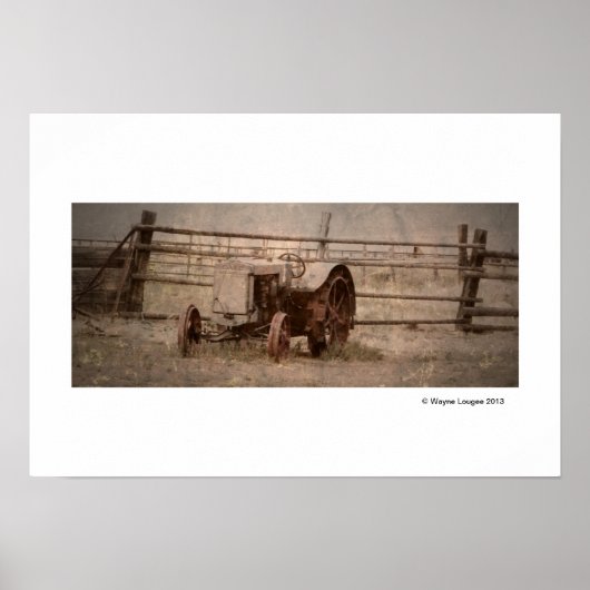 Poster Tracteur (Devant)