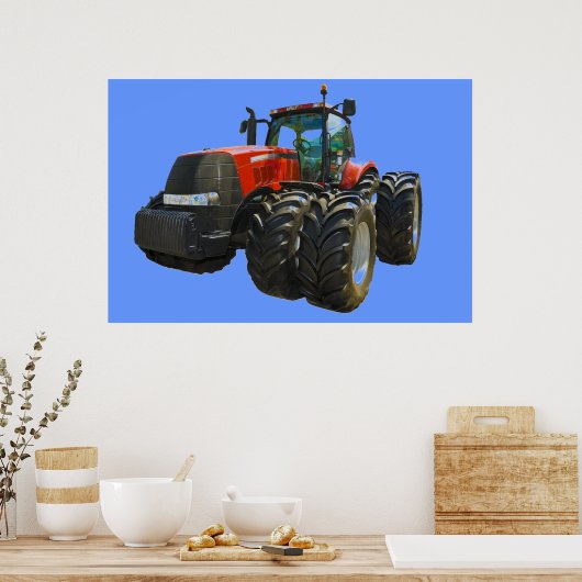 Poster tracteur (Cuisine)