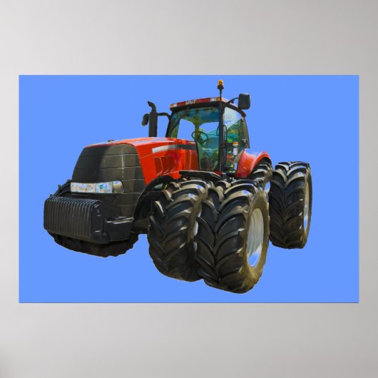 Poster tracteur (Devant)