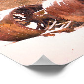 Poster Tracteur agricole antique (Coin)