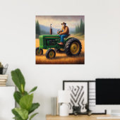 Poster Tracteur Bigfoot (Bureau à domicile)