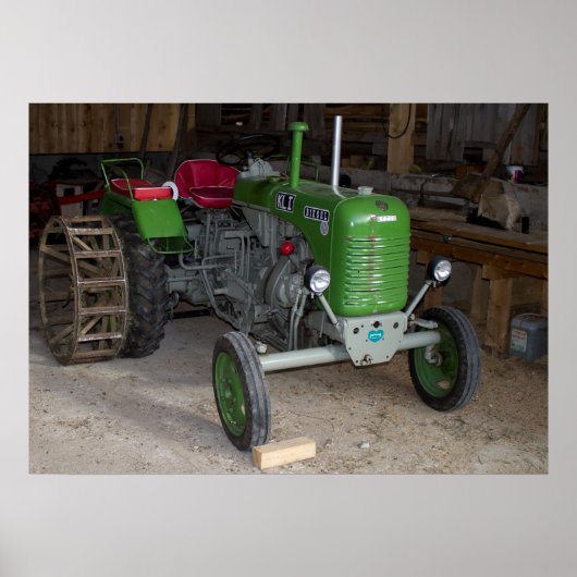 Poster Tracteur Green Steyr KL I (Devant)