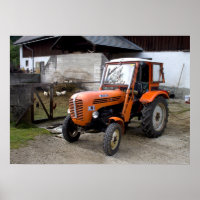 Tracteur Orange Steyr KL II