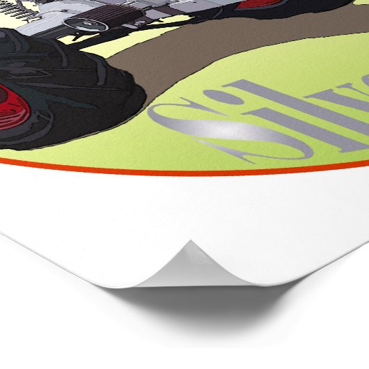 Poster Tracteur Silver King (Coin)