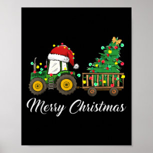 Poster Tracteur Sweater Farmer Farm Funny Joyeux Jeu