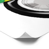 Poster Tracteur vert Teriffic (Coin)