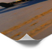 Poster Tracteurs au soleil d'hiver (Coin)