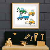 Poster Tracteurs multiples