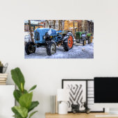 Poster Tracteurs vintages (Bureau à domicile)