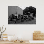 Poster Tracteurs vintages (Cuisine)